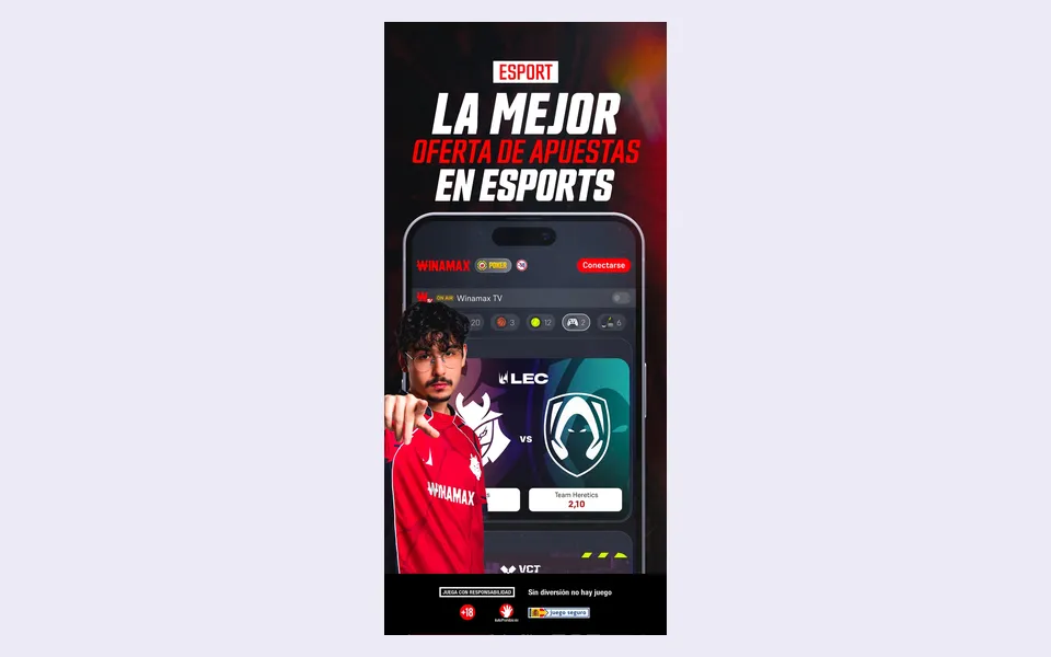 Captura de la app de Winamax en la App Store de España