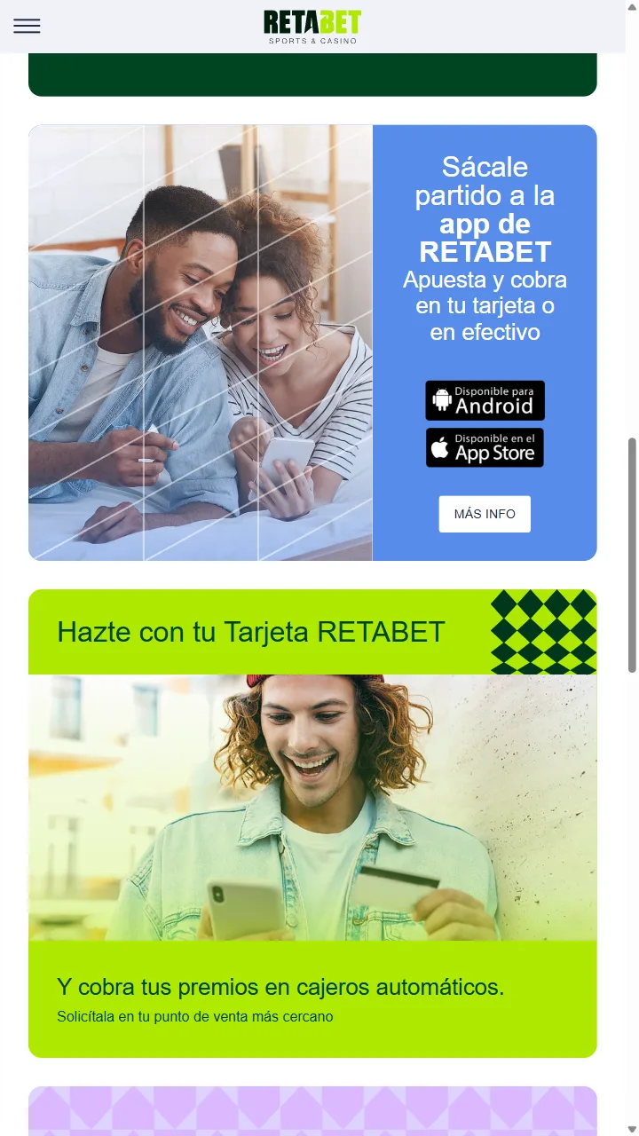 Captura 3 de Retabet